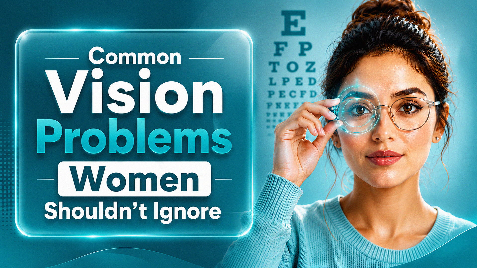 Common Vision Problems Women Shouldn’t Ignore