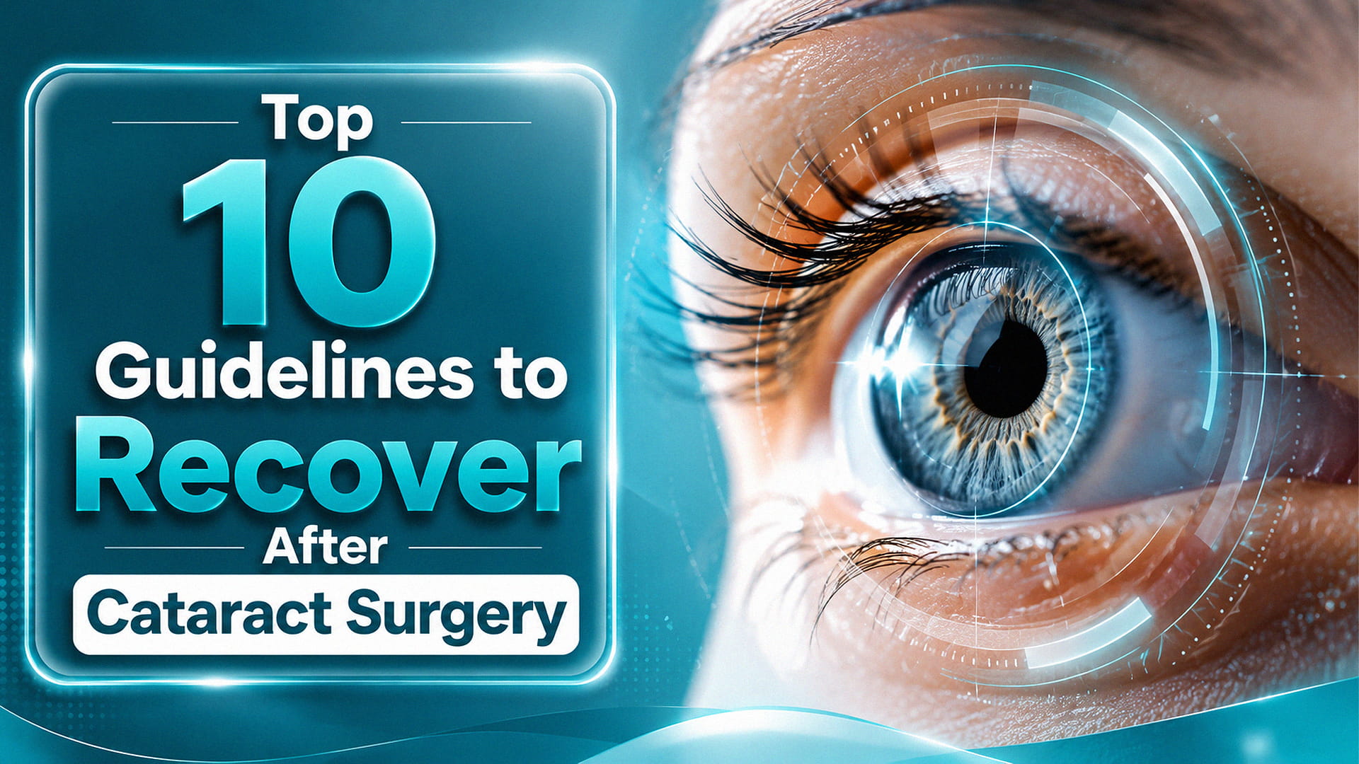 Top 10 Guidelines to Recover After Cataract Surgery
