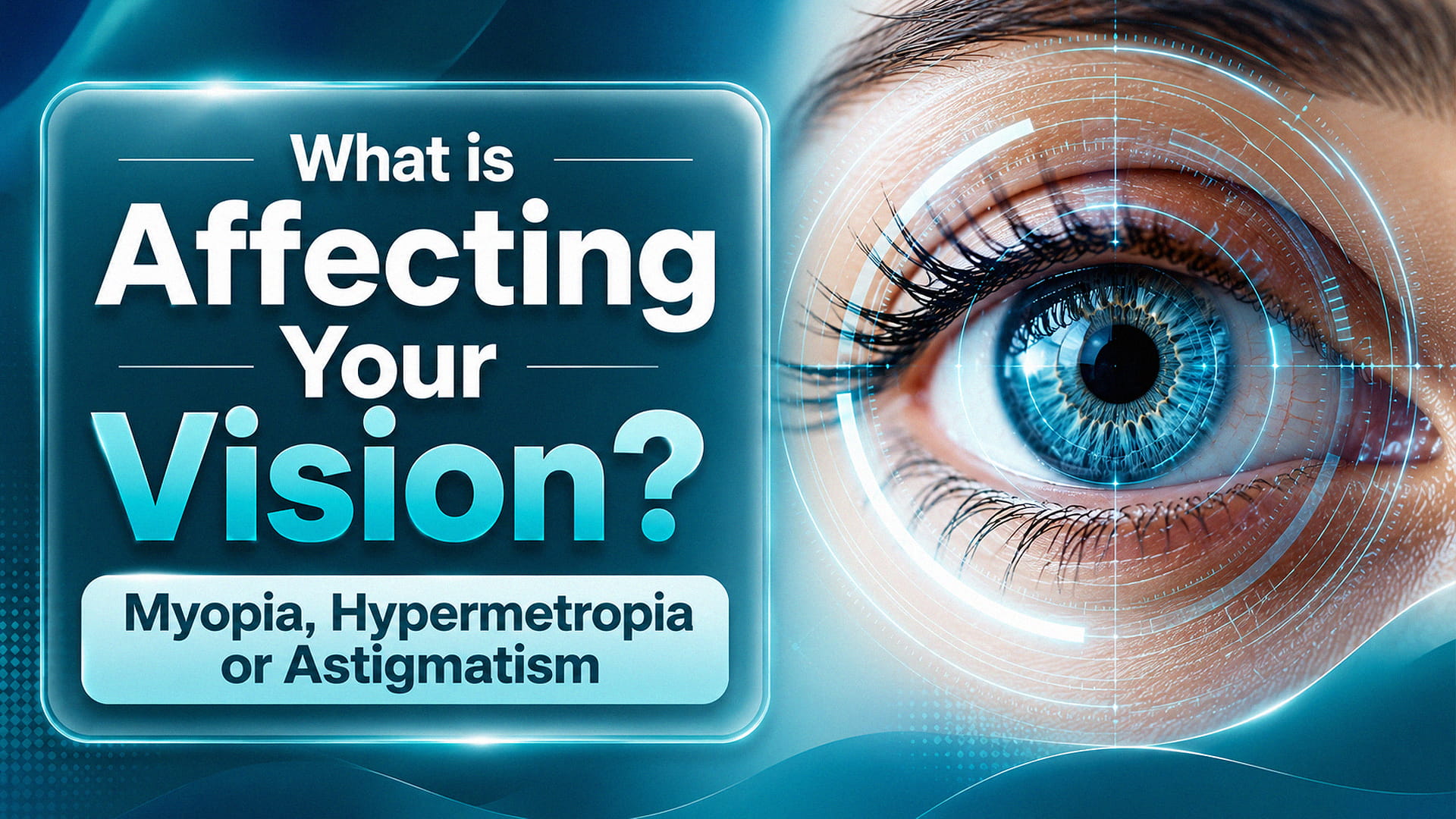 What is Affecting Your Vision, Myopia, Hypermetropia or Astigmatism