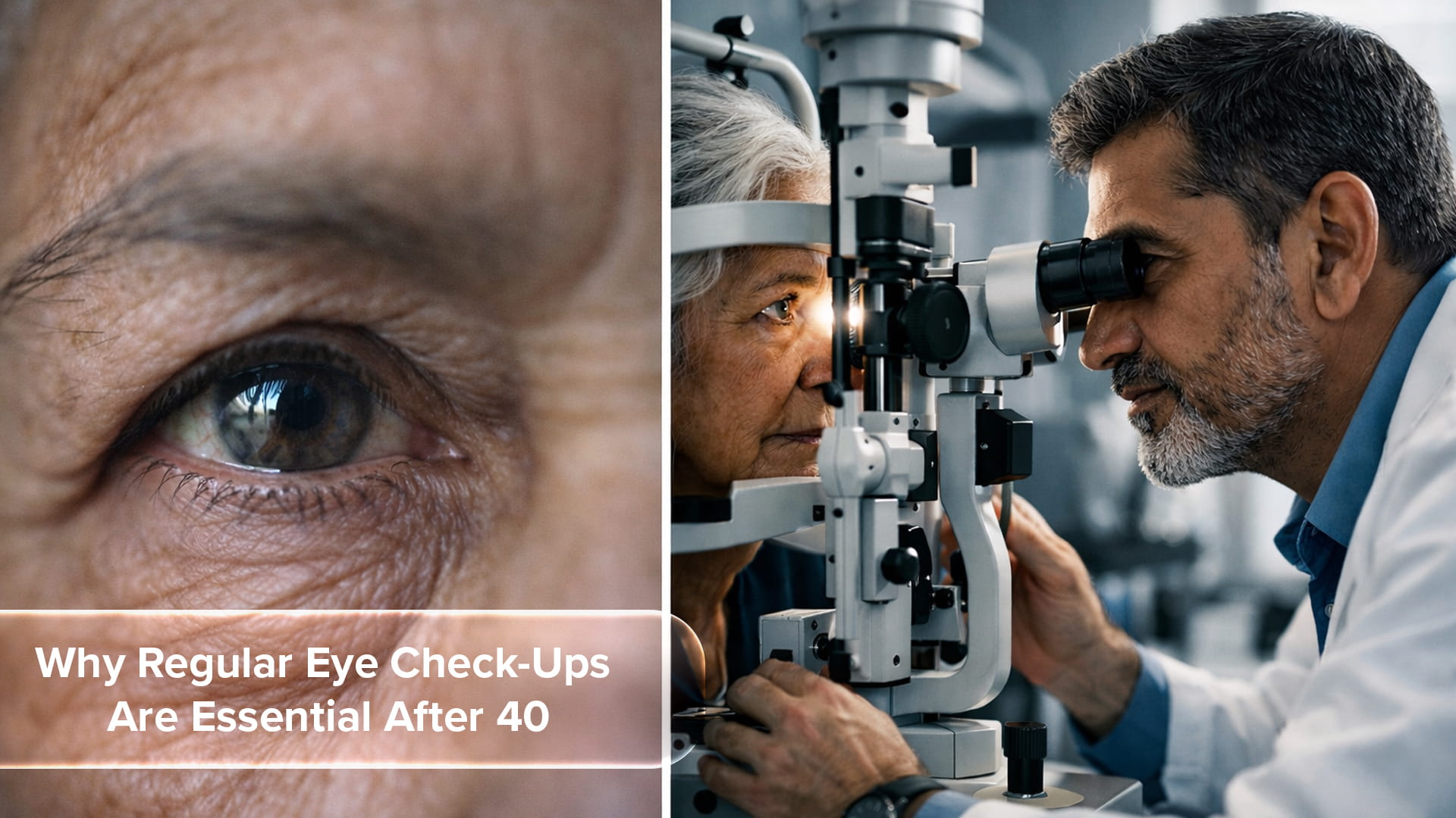 Why Regular Eye Check-Ups Are Essential After 40